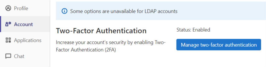Gitlab-2fa-settings