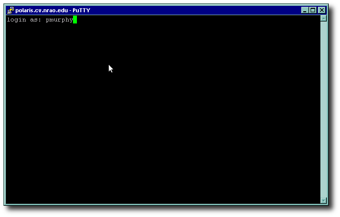 Windows Putty Guide — NRAO Information