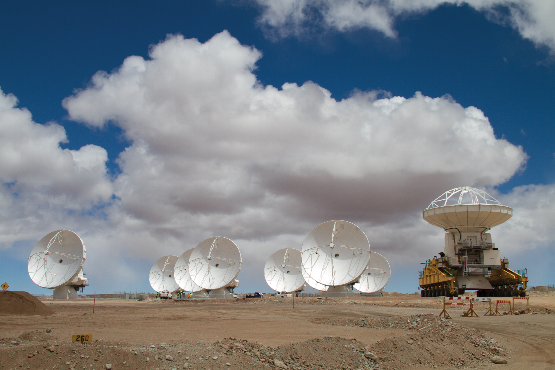 Delivering an Antenna to ALMA, March 2011