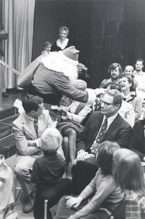 Children's Christmas Party in Charlottesville, 1972