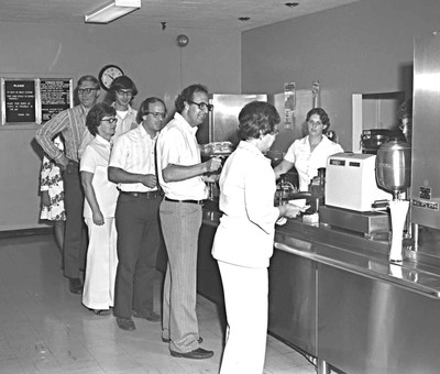 Green Bank Cafeteria, 1977