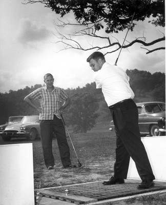 Ted Riffe and Dave Heeschen, 1962 Ted Riffe and Dave Heeschen, 1962