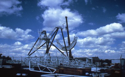 VLBA Construction, Pie Town NM, 1986